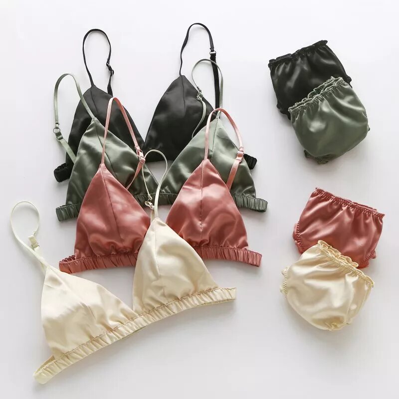 ensemble lingerie oceanne satin