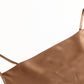 Brown satin tank top