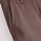 Brown satin pants