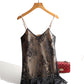 Satin tank top covered with lace