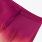 Tricolor satin pants