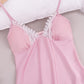 Pyjama satin rose Joy