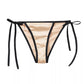 culotte en satin bandage champagne