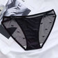 culotte en satin coeur tulle noir.