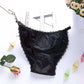culotte en satin froufrou coline noir