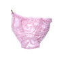 culotte en satin froufrou coline rose