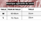 guide taille culotte noeuds fantaisies